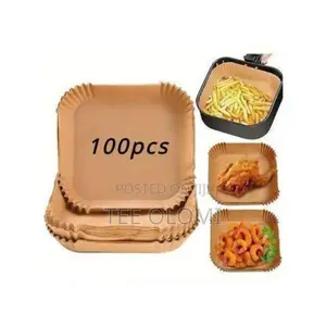 100 Pieces Air Fryer Paper Liners