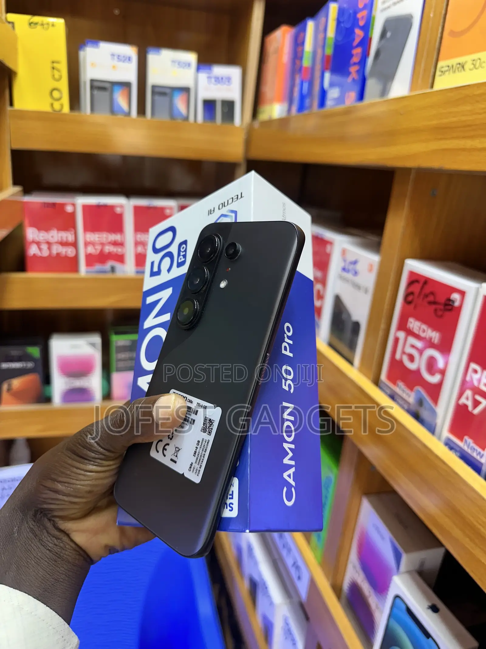 Tecno Camon 50 Pro 256 GB Black
