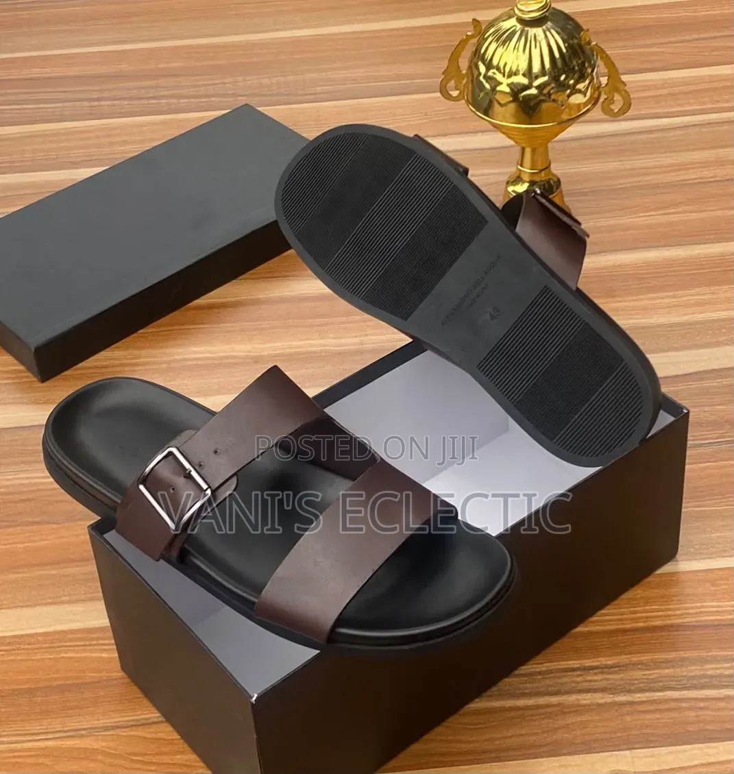 Roberto Cavalli Palm Slippers