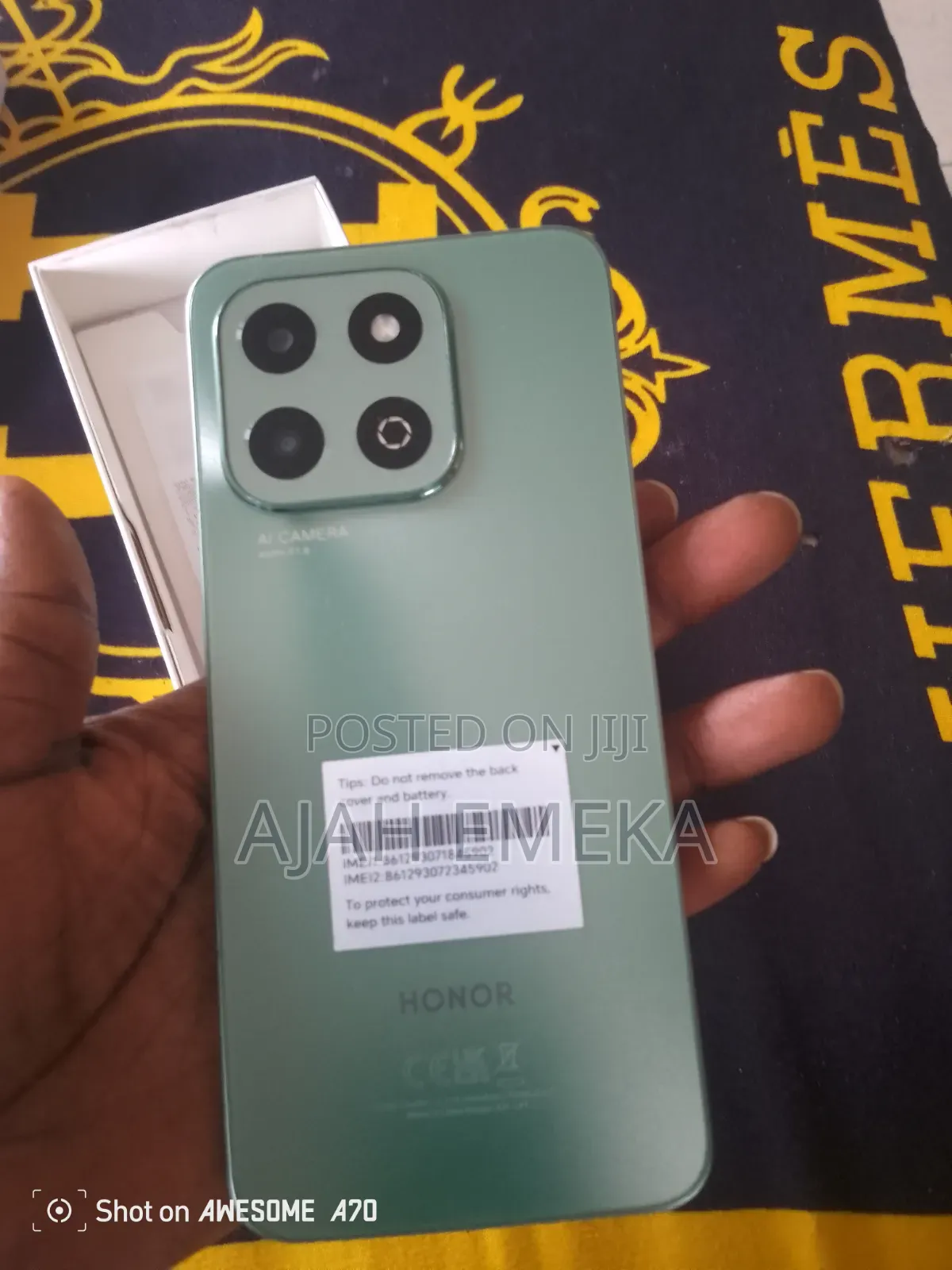 New Honor X6b 128 GB Green