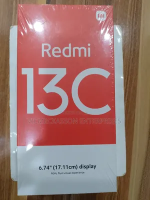 New Xiaomi Redmi 13C 256 GB Black