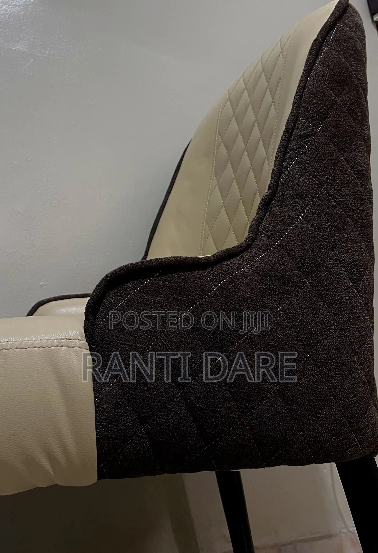 Single Leather Dining Chair