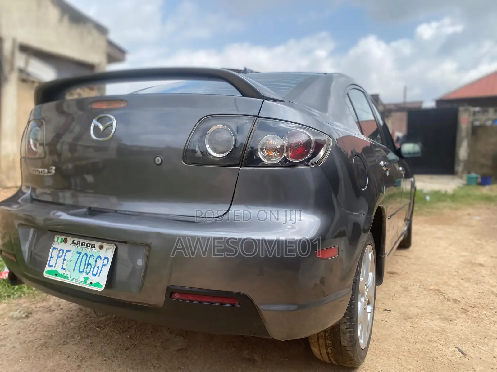Mazda 3 2008 Gray