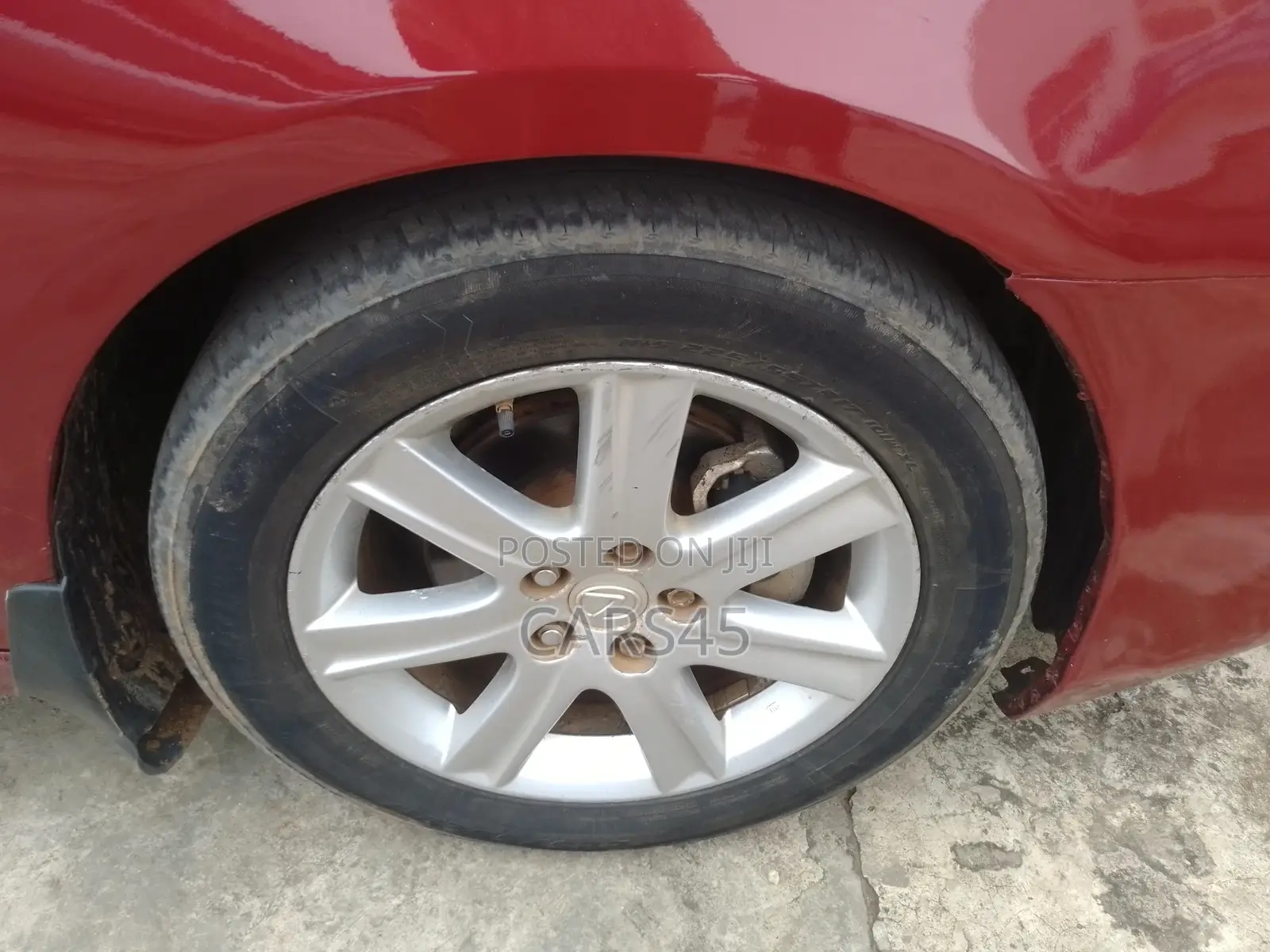 Lexus ES 2009 Red