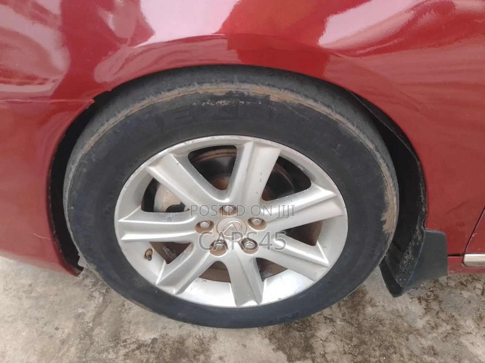 Lexus ES 2009 Red