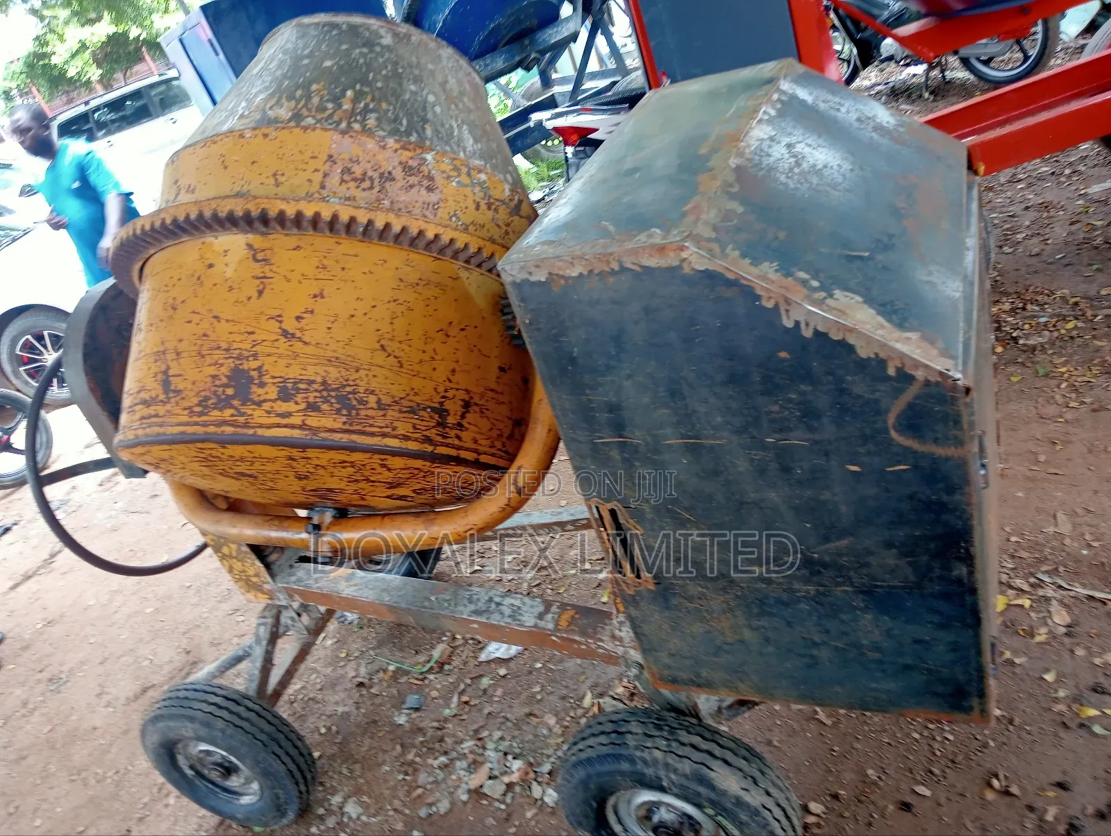 Refurbished 500L Concrete Mixer