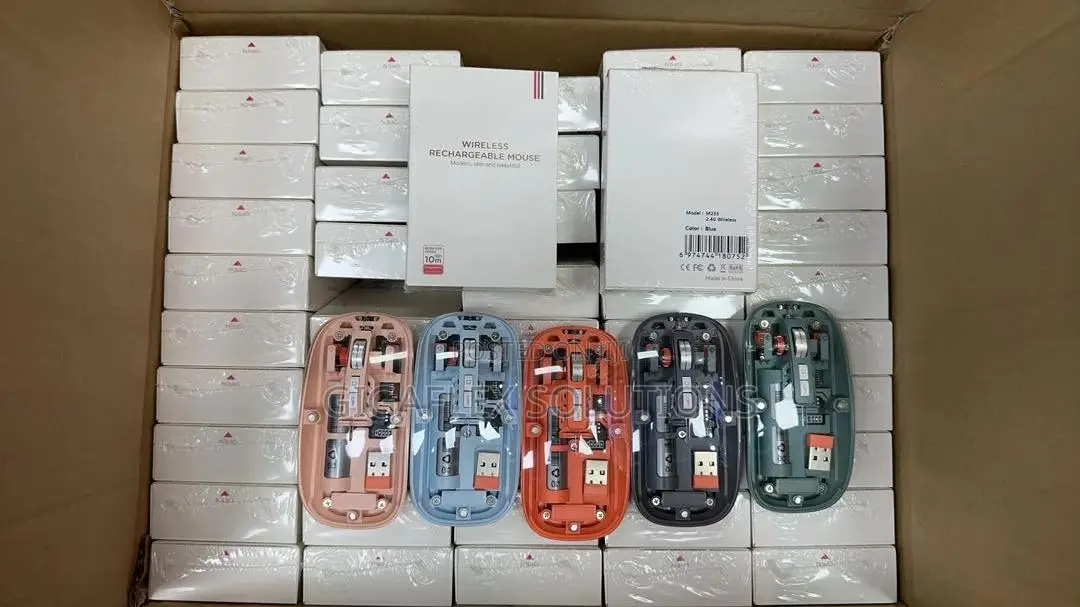 Rechargeable Transparent Wireless Mouse