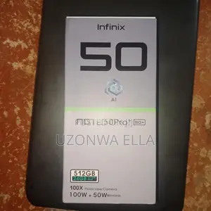 New Infinix Note 50 Pro+ 256 GB Black