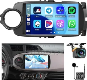 Toyota Yaris 2011-2017 Android Player + Reverse Camera (Left Side)