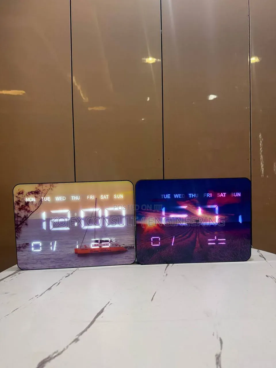 Art Led Digital Wall Clock