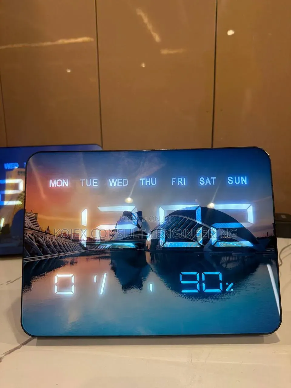 Art Led Digital Wall Clock