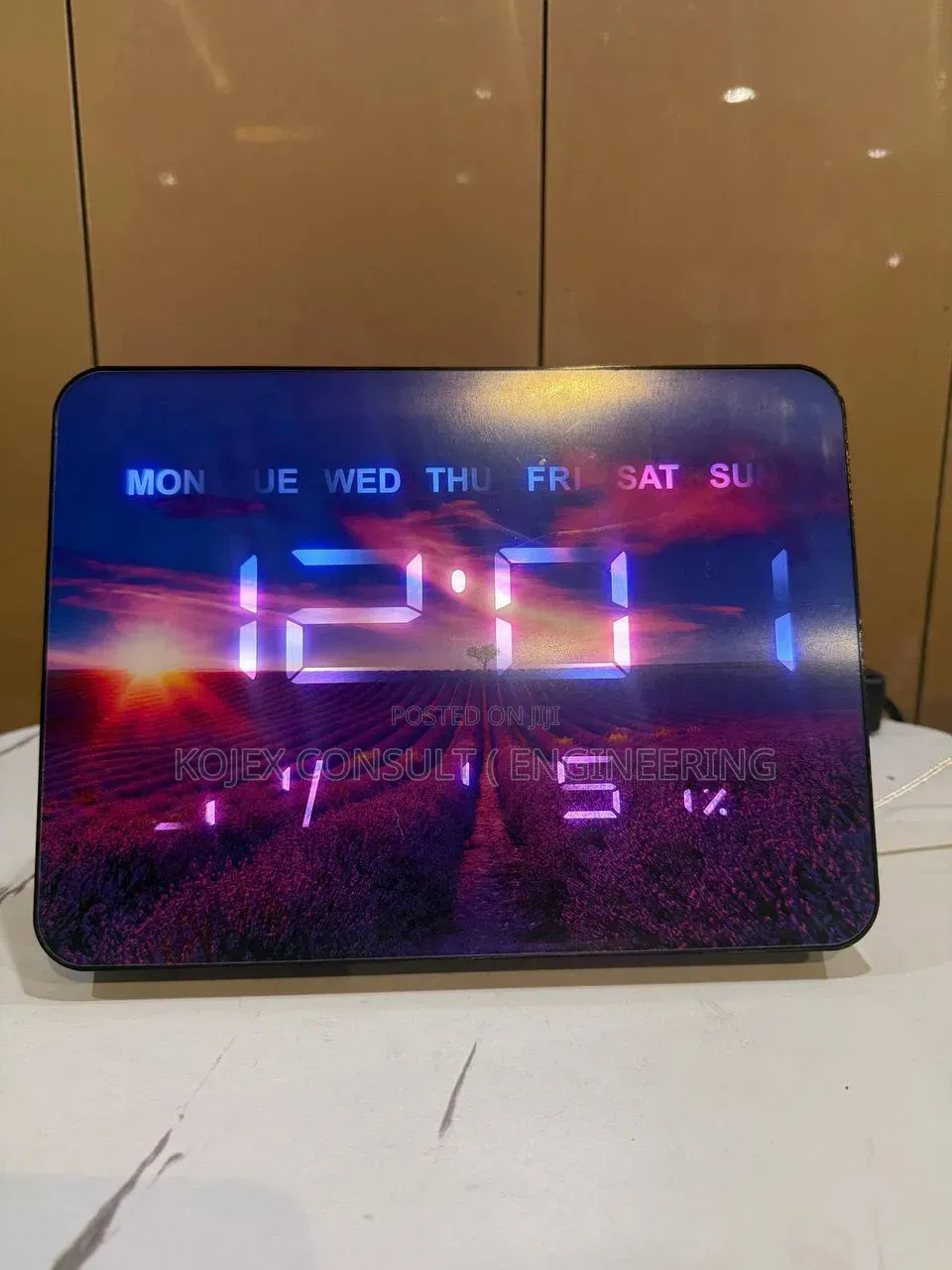 Art Led Digital Wall Clock