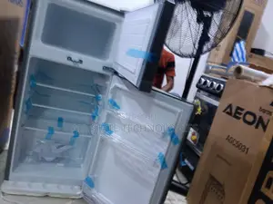 SKYRUN Double Door Refrigerator for Small Homes 105L
