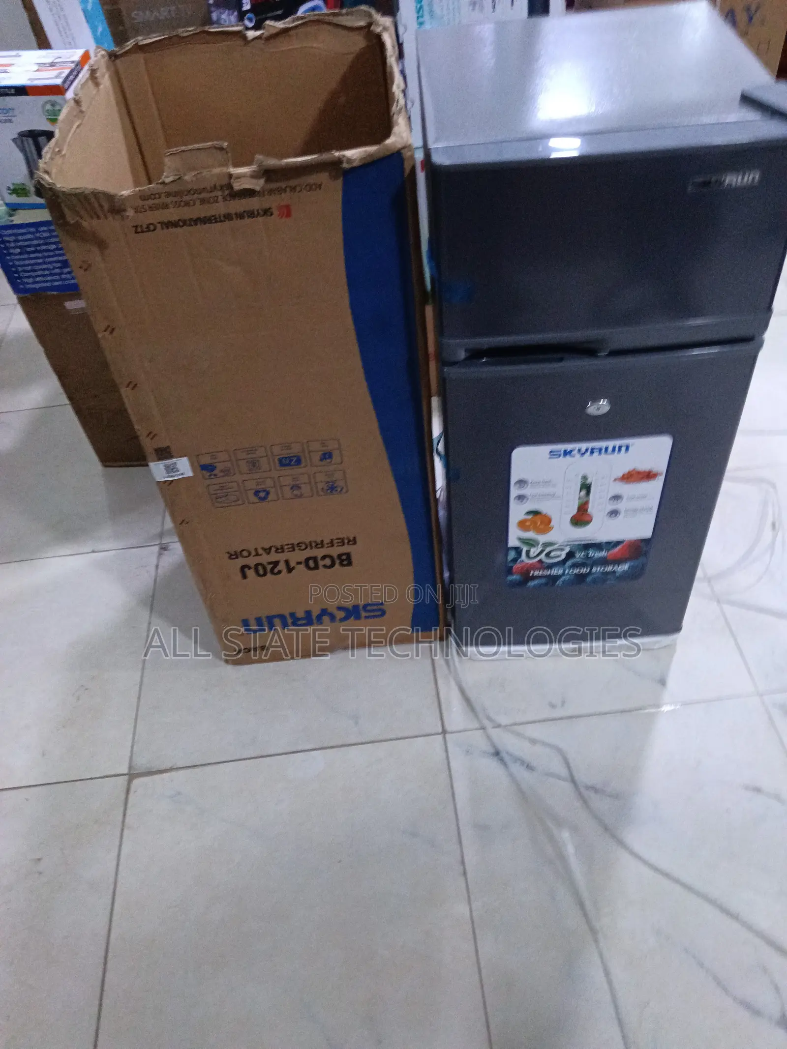 BCD-120J SKYRUN Compact Double Door Refrigerator