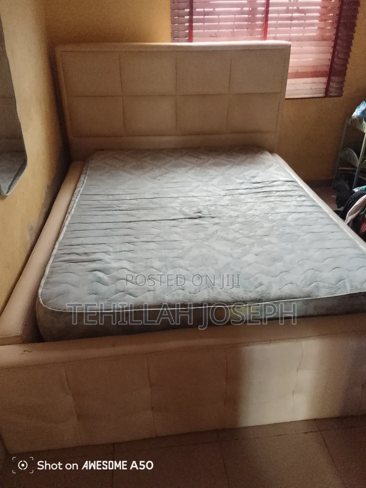 Bed and Bedframe for Sale