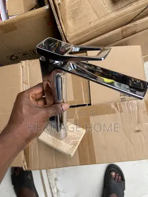 Luxury Tall Basin Mixer Tap – Modern Chrome Finish