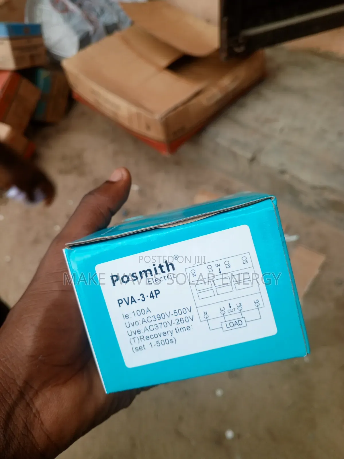 New Model 4p 100A Posmith Voltage Protector