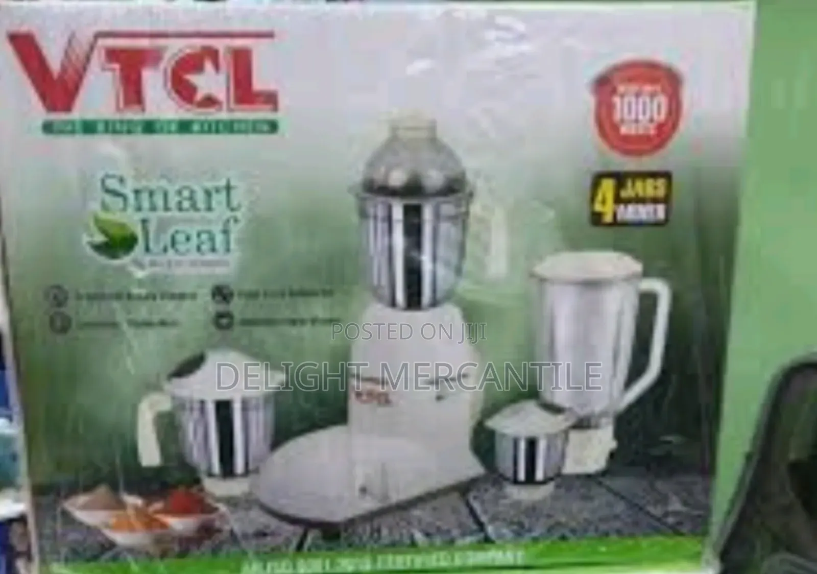 VTCL Smart Leaf Mixer Grinder Blender