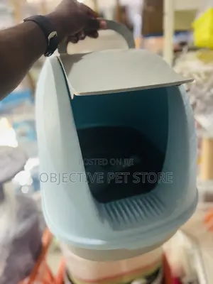 Covered Cat Litter Box