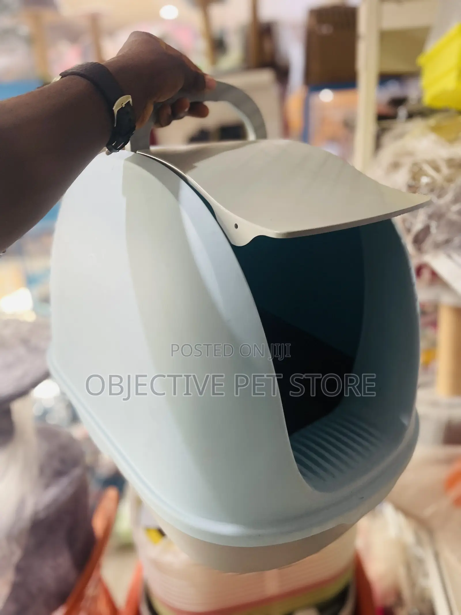 Covered Cat Litter Box