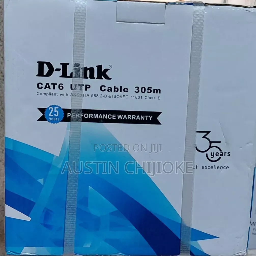 D-Link Cat6 UTP Cable