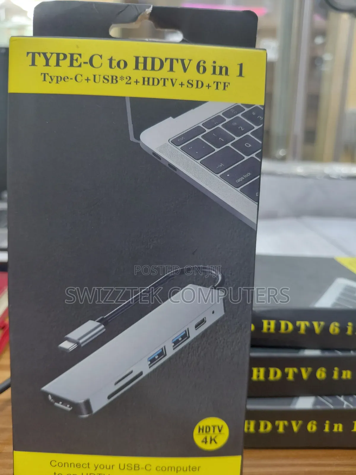 Type -C to HDTV 6 in 1