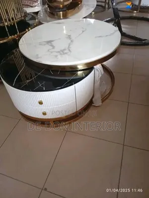 Center Table With Side Stool (1+1)