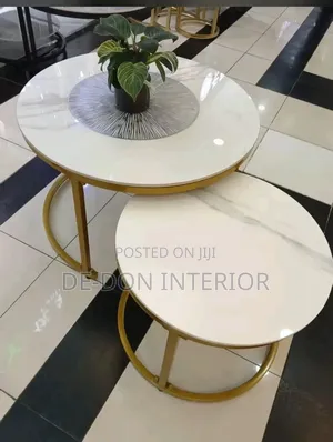 Center Table With Side Stool (1+1)