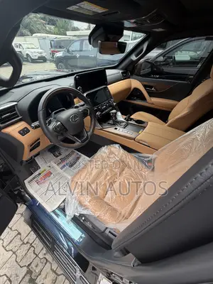New Lexus LX 600 2025 Black