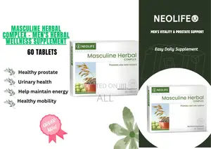 Herbal Masculine Prostate Health Complex 60 Tablets Men's Supplement