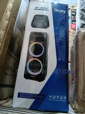 Ailipu Public Address Pa System Party Speaker Double 12" Sp-3121d