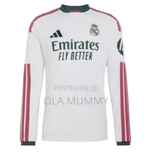 Real Madrid Long Sleeve 2026/2027 Home Jersey