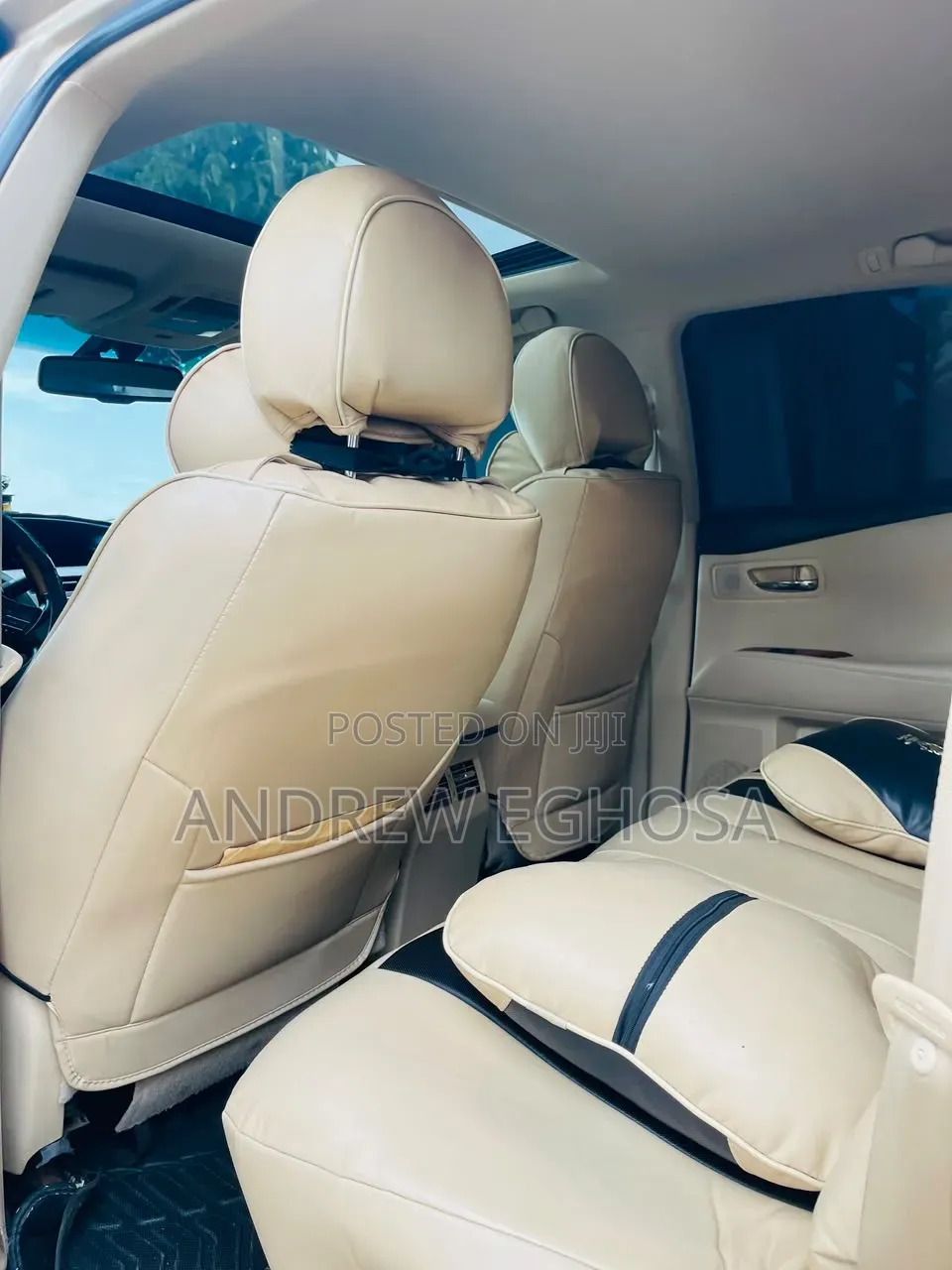 Lexus RX 2010 Yellow