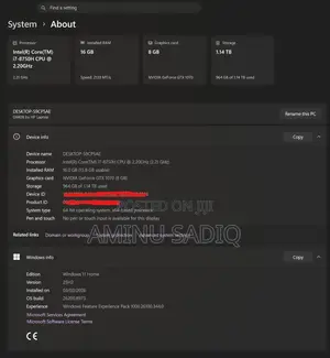 Laptop HP Omen 15 16GB Intel Core i7 HDD+SSD 1T