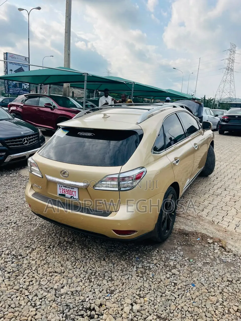 Lexus RX 2010 Yellow