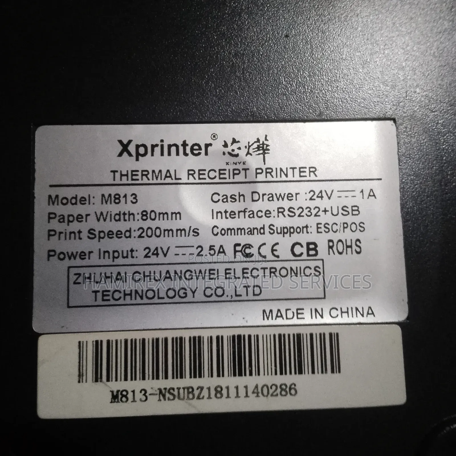 Xprinter Therminal Receipt Printer
