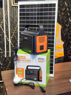 300W Solar Inverter Generator With 50W Solar Panel