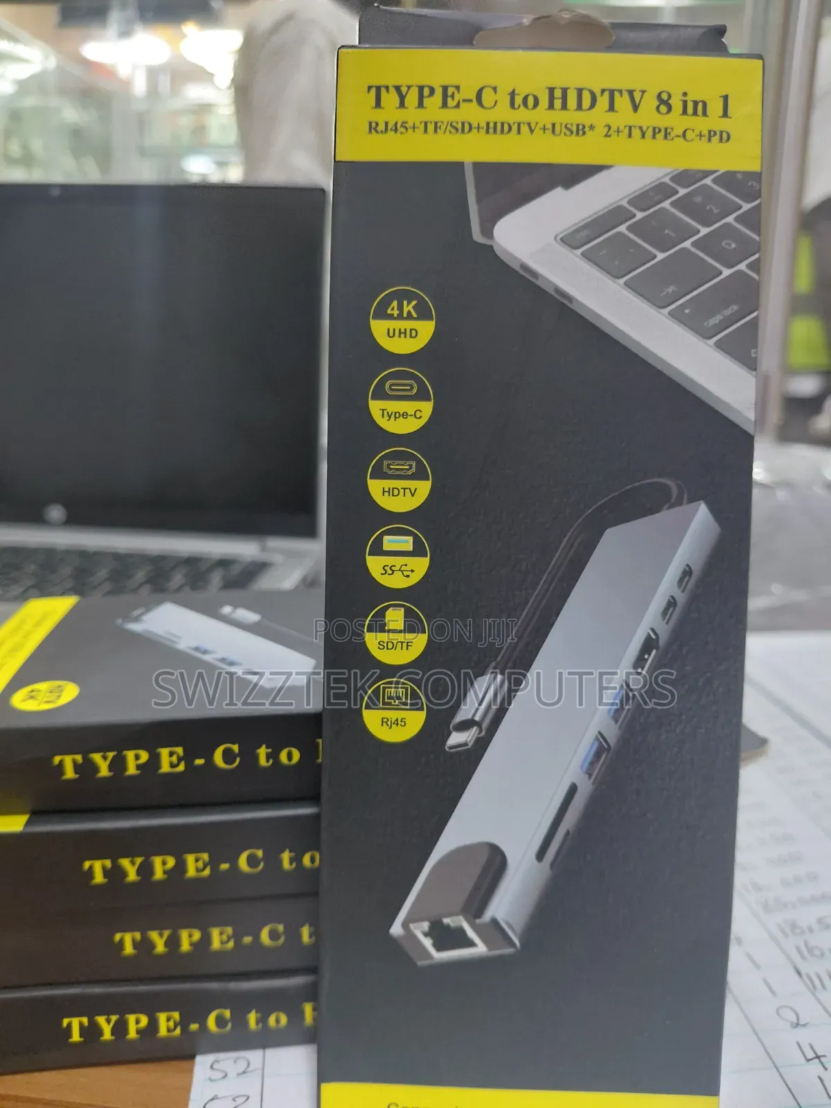 Type-C to HDTV 8 in 1