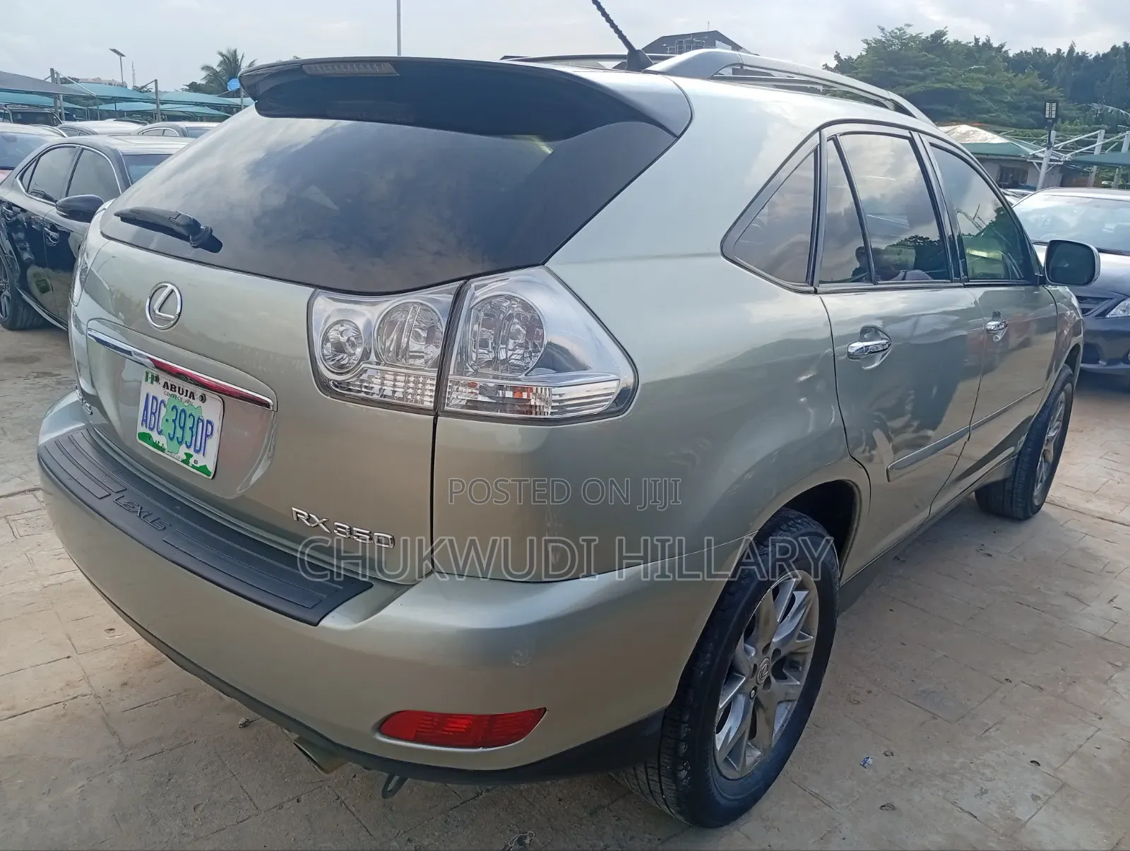 Lexus RX 2008 Gold