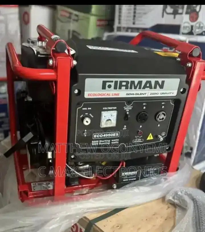 4.5kva Sumec Firman Generator. 100% Copper