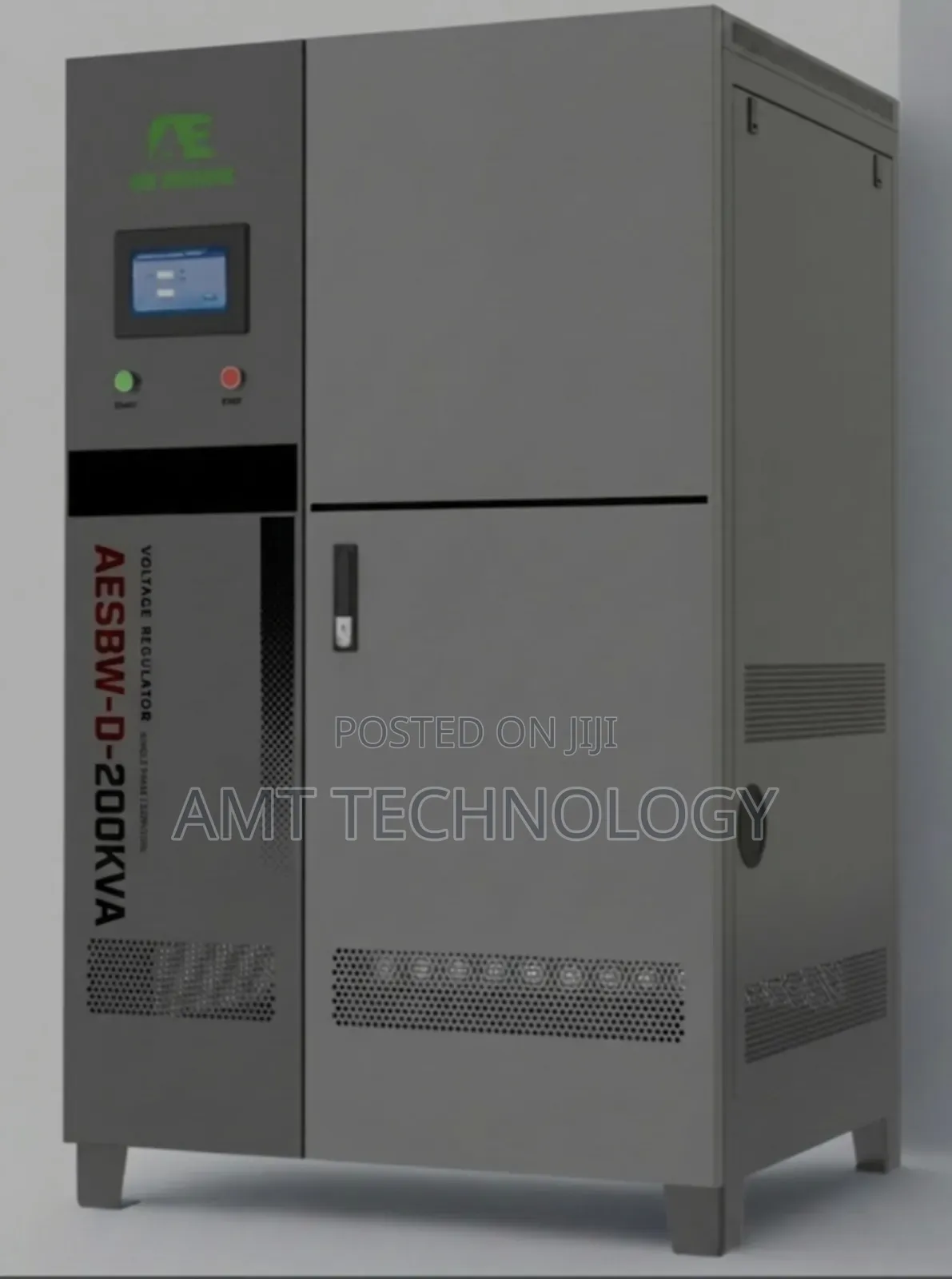 A E Dunamis 200KVA 3 Phase Servo Voltage Stabilizer (304v-456v)