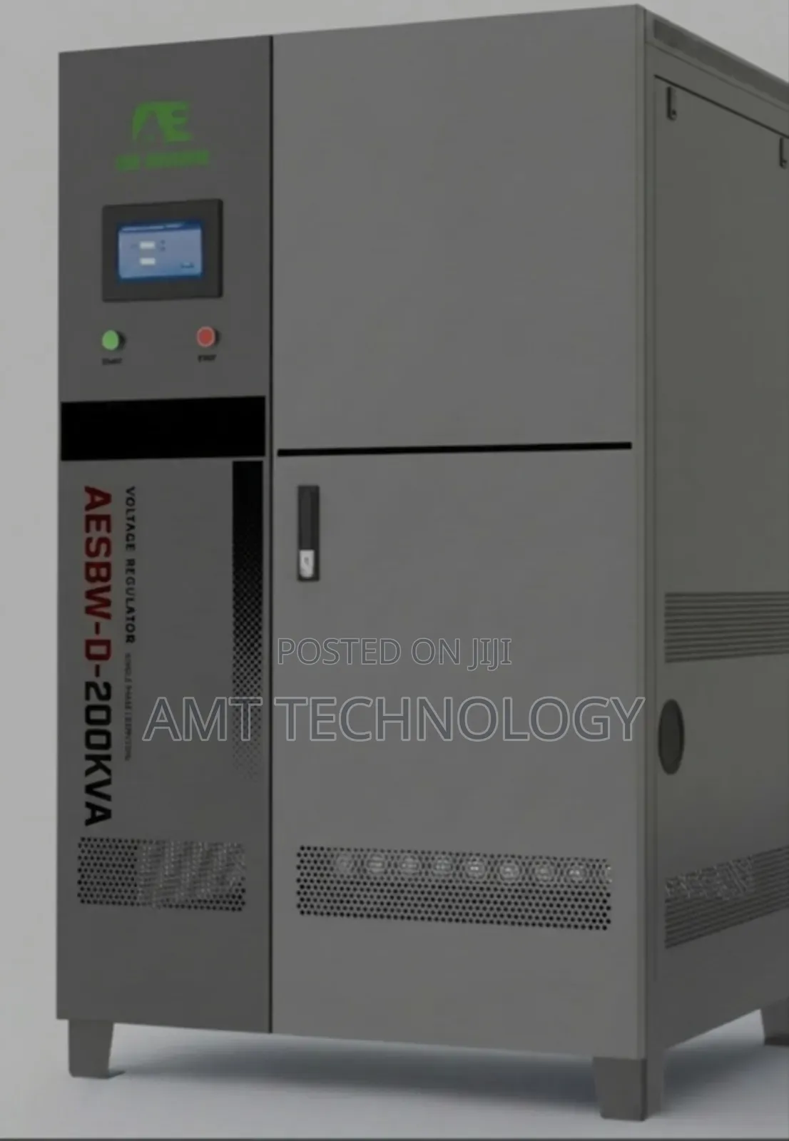 A E Dunamis 200KVA 3 Phase Servo Voltage Stabilizer (304v-456v)
