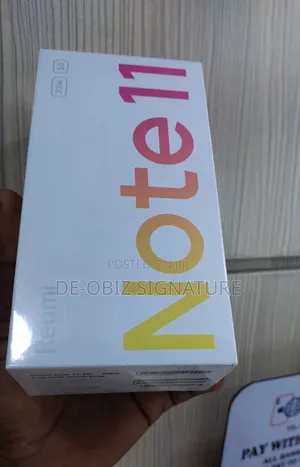 New Xiaomi Redmi Note 11 256 GB Black