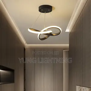 Modern Infinity LED Pendant Chandelier
