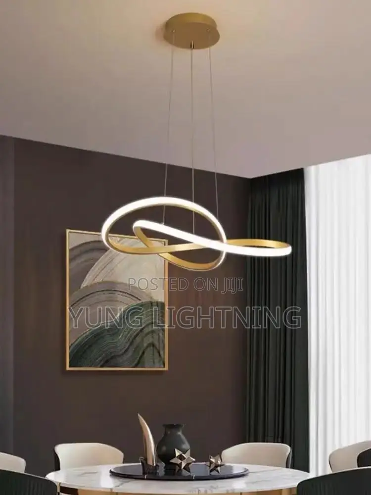 Modern Infinity LED Pendant Chandelier