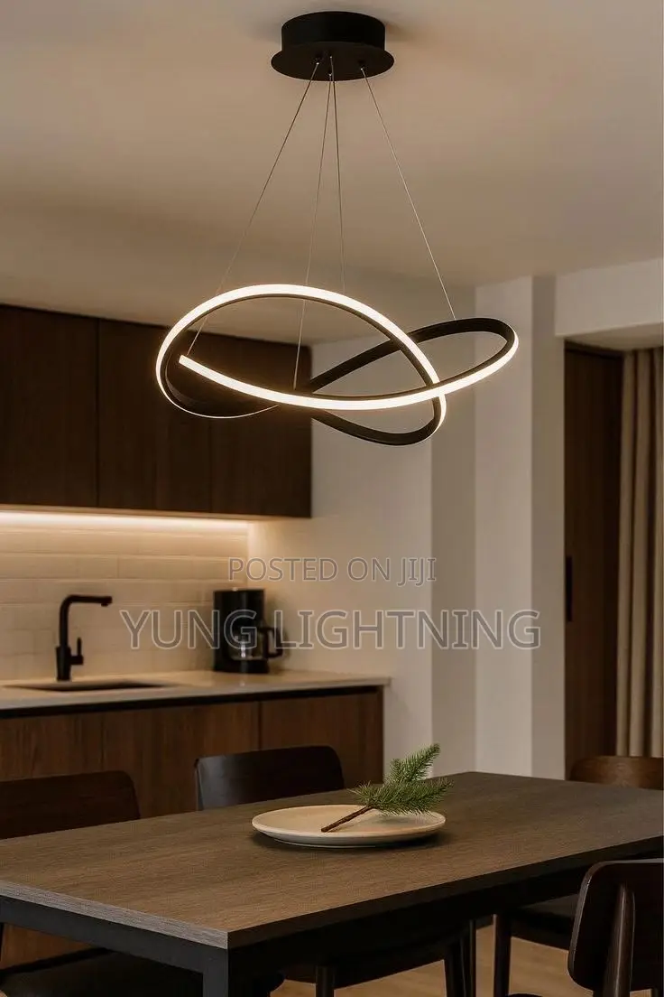 Modern Infinity LED Pendant Chandelier