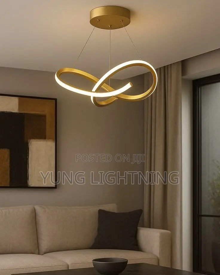 Modern Infinity LED Pendant Chandelier
