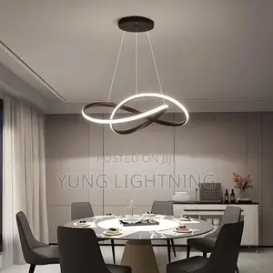 Modern Infinity LED Pendant Chandelier