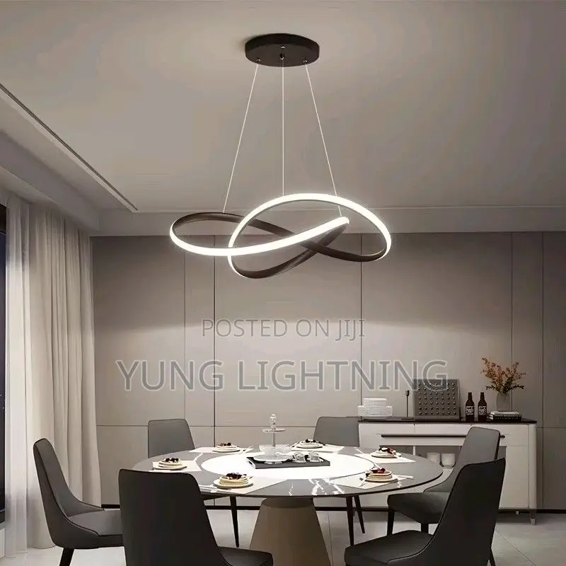 Modern Infinity LED Pendant Chandelier