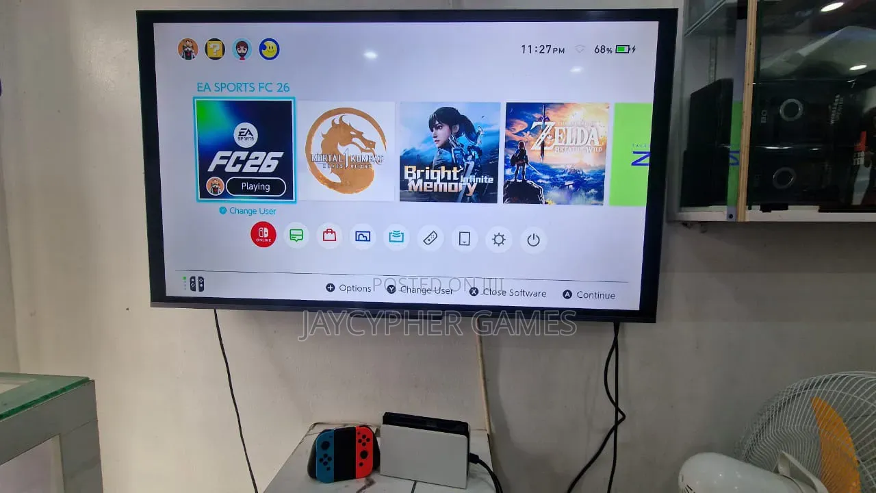 Nintendo Switch With Games